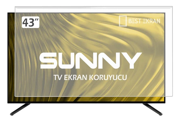 SUNNY 43" inç 109 Ekran Kırılmaz Tv Ekran Koruyucu ürün görseli 1