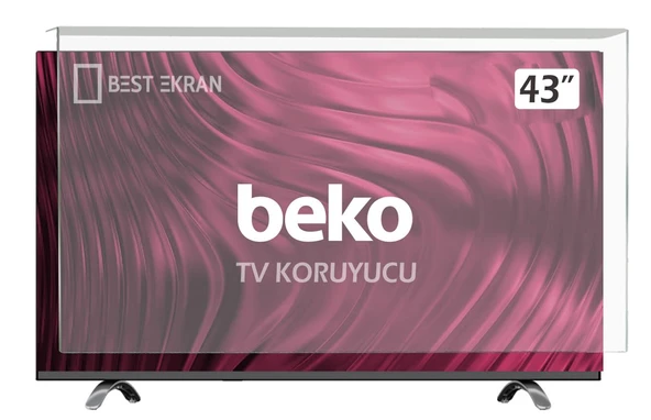 BEKO B43L 8840 5B Tv Ekran Koruyucu - Beko 43" inç Ekran Koruma Paneli ürün görseli 1