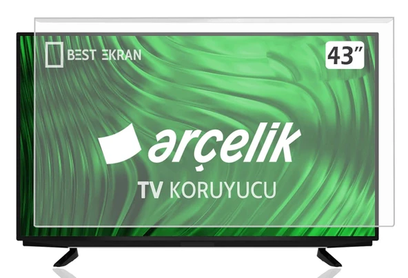 ARÇELİK A43K692G TV EKRAN KORUYUCU - Arçelik 43" inç 108 Ekran Koruyucu ürün görseli 1