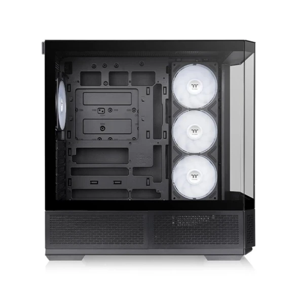 THERMALTAKE View 370TG Siyah 4x120mm ARGB Fanlı ATX KASA - Resim 3