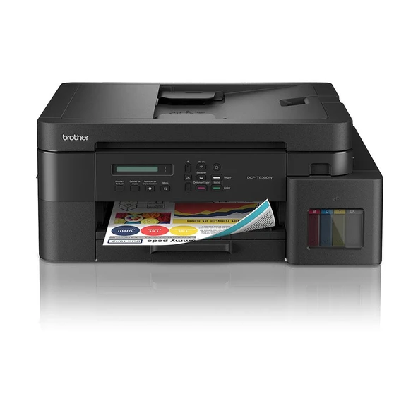 BROTHER DCP-T830DW ÇOK FONKSİYONLU ADF / DUBLEKS KABLOSUZ MÜREKKEP TANKLI YAZICI ürün görseli 1
