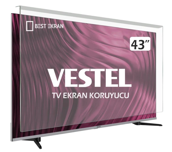 VESTEL 43UA9631 TV EKRAN KORUYUCU - Vestel 43" inç 109 Ekran Koruyucu ürün görseli 1