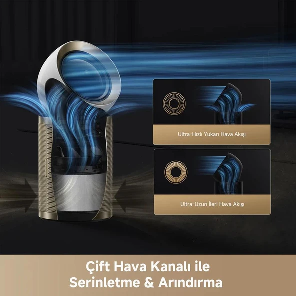 Dreame PM20 Hava Temizleyici Cihazı Gold ürün görseli 1