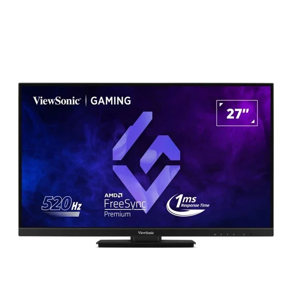 VIEWSONIC 27" XG2737 1Ms 520Hz FULL HD IPS GAMING MONITOR ürün görseli 1