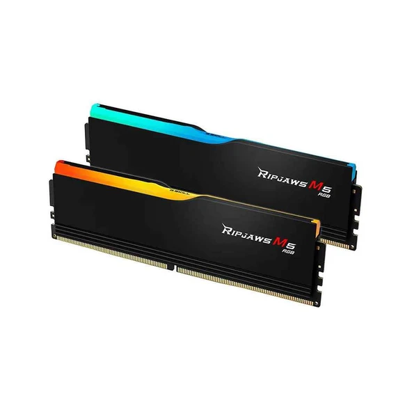 GSKILL 32GB (2x16GB) Ripjaws M5 RGB DDR5 6400MHz CL36 1.35V Dual Kit Ram ürün görseli 1