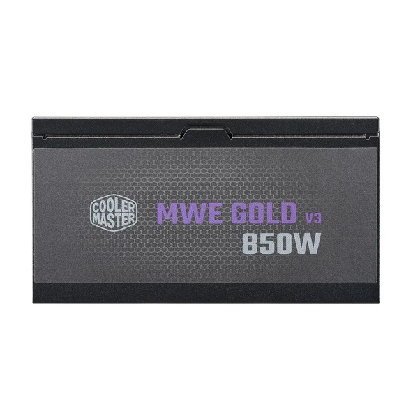 COOLER MASTER MWE V3 850W 80PLUS GOLD FULL GEN5 MODÜLER GÜÇ KAYNAĞI ürün görseli 1