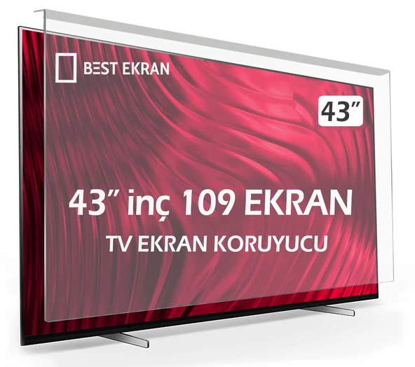 STRONG ML43ES4000F Tv ekran Koruyucu 43" 109cm Ekran FRAMELESS Full HD Android Koruyucu ürün görseli 1