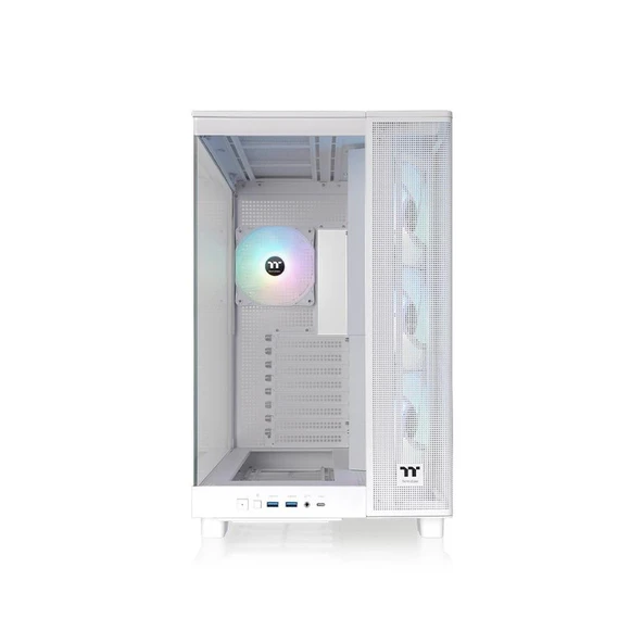 THERMALTAKE View 380XL Beyaz 4x120mm ARGB Fanlı Back-Connect Destekli MidT Kasa ürün görseli 1