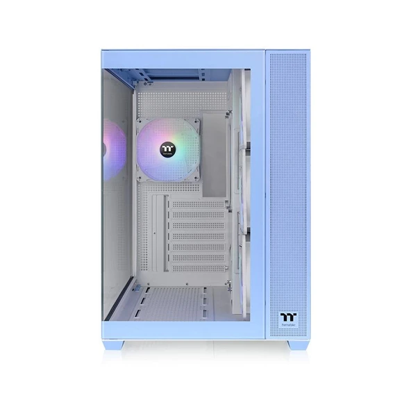 THERMALTAKE View 380 Hydrangea Blue 4x120mm ARGB Fanlı Back-Connect Destekli MidT ATX Kasa ürün görseli 1