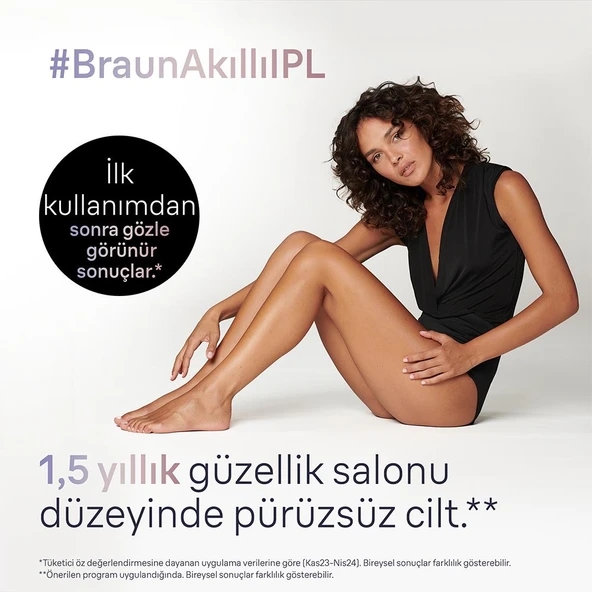 Braun Skin I-Expert PL7147 Akıllı IPL 2 Başlıklı Lazer Epilasyon + Çanta + Venus Tıraş ürün görseli 1