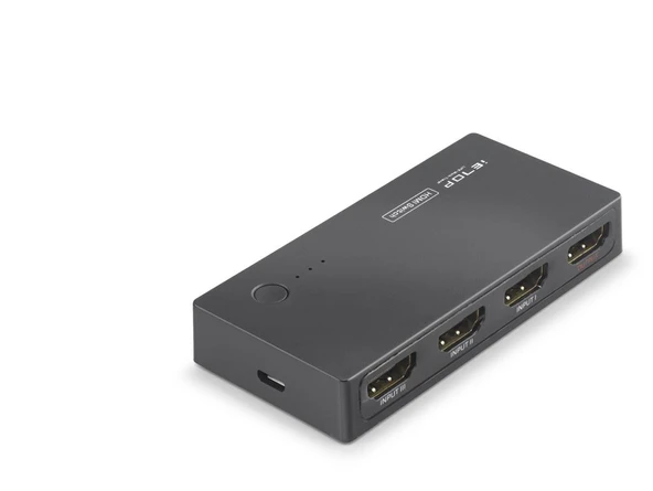 Hdmı Switch 4K 3 In 1 Out Siyah SWH301 ürün görseli 1