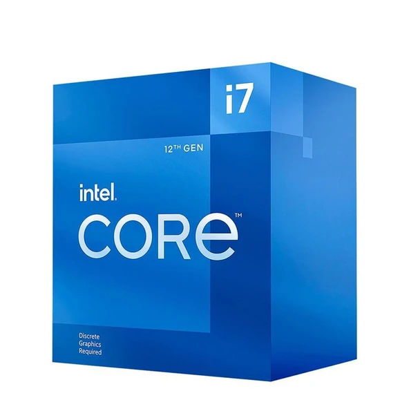 Intel Core i7 12700F Soket 1700 12. Nesil 25MB Önbellek 10nm İşlemci ürün görseli 1