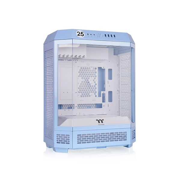 THERMALTAKE The Tower 600 TG Hydrangea Blue MidT ATX Kasa - Resim 2