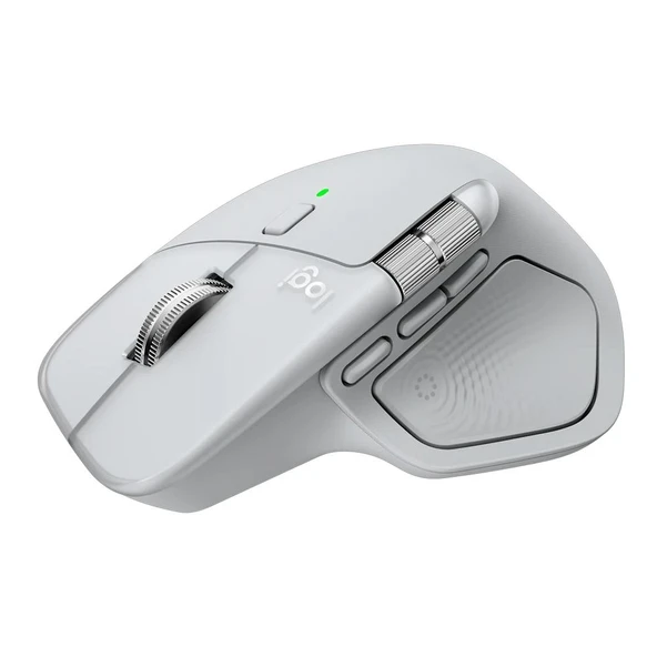 LOGITECH MX MASTER 4 FOR MAC KABLOSUZ PERFORMANS MOUSE-BEYAZ - Resim 4