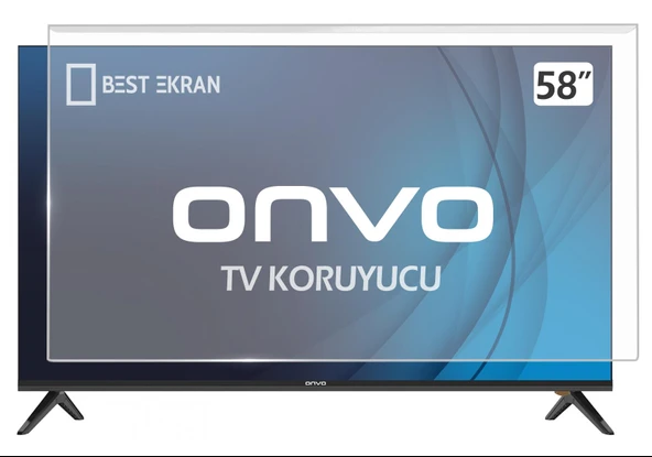 Onvo 58" inç 146 Ekran Tv Ekran Koruyucu ürün görseli 1