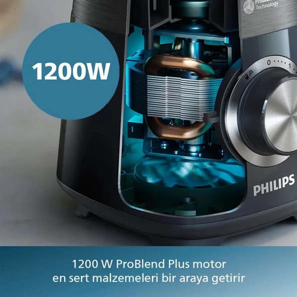 PHILIPS HR3030/00 PROBLEND CAM HAZNELİ SMOOTHIE BLENDER (1200 W.) ürün görseli 1