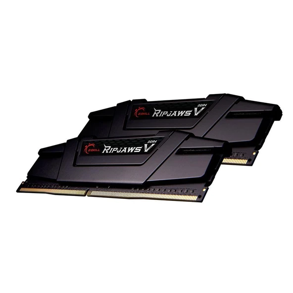 GSKILL 16GB (2x8GB) RipjawsV Siyah DDR4 3200MHz CL16 1.35V Dual Kit Ram ürün görseli 1
