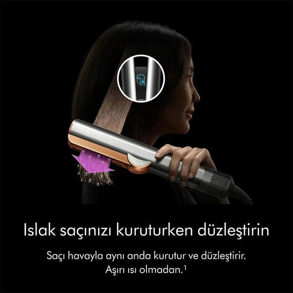 Dyson Airstrait Saç Düzleştirici (Ceramic Pink) - Resim 2