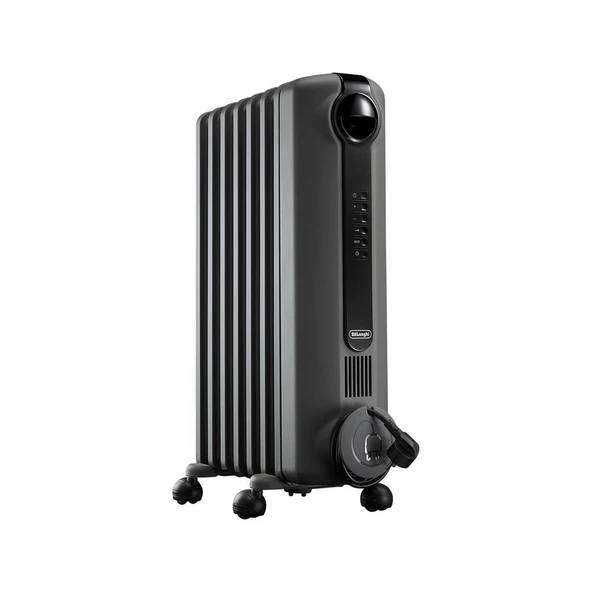 Delonghi Radia S TRRS0715E.G 1500 W Yağlı Radyatör 45m³ Oda İçin İdeal Antrasit 7 Dilim ürün görseli 1