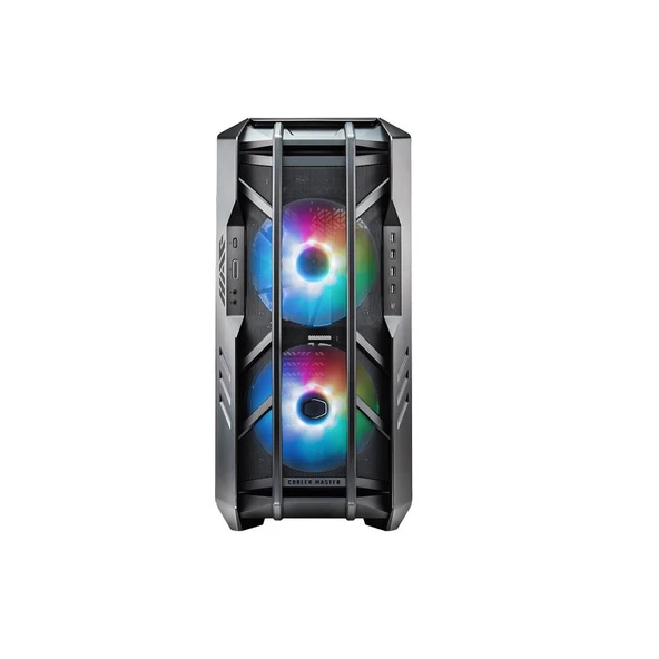 COOLER MASTER HAF 700 3x120mm-2x200mm ARGB FANLI FULL TOWER SİYAH KASA ürün görseli 1