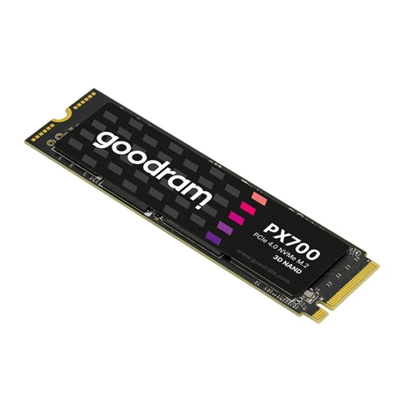 GOODRAM 2TB PX700 GEN4 NVMe M.2 SSD (Okuma Hızı 7400MB / Yazma Hızı 6500MB) ürün görseli 1