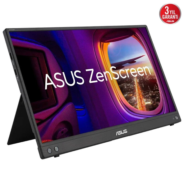 ASUS 15,6" ZENSCREEN MB16AHV 5Ms 60Hz FULL HD IPS TASINABILIR  MONITOR ürün görseli 1