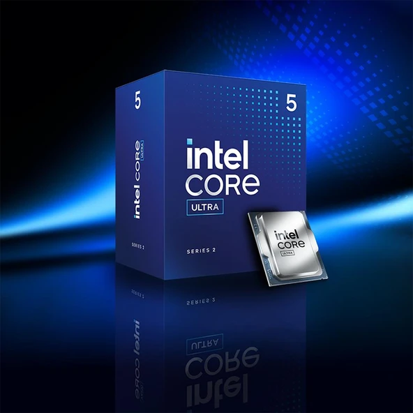 Intel Core Ultra 5 225F Soket 1851 4.90GHz 20MB Önbellek 3nm İşlemci ürün görseli 1