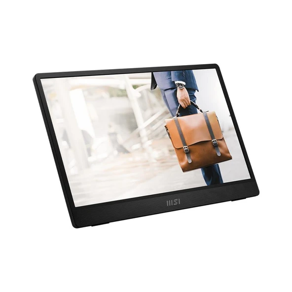 MSI 15.6'' PRO MP161 E2 4Ms 60Hz FHD IPS TAŞINABİLİR MONİTÖR ürün görseli 1