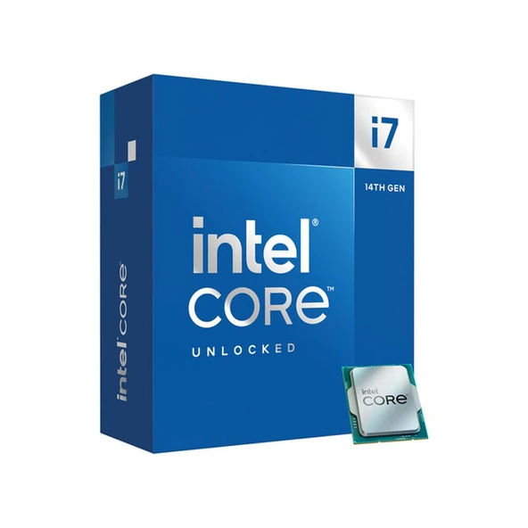 Intel Core i7 14700KF Soket 1700 14.Nesil 5.60GHz 33MB Önbellek 10nm İşlemci ürün görseli 1