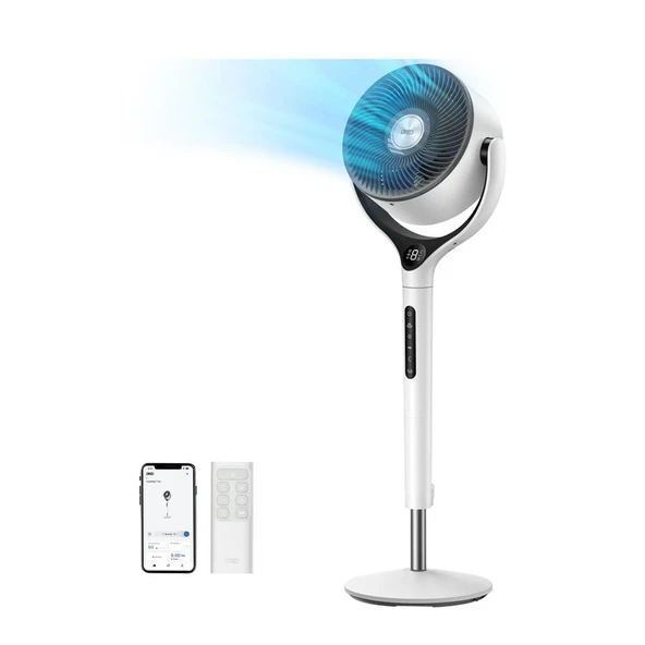 Dreo Smart Turbopoly Fan 565S Beyaz Vantilatör ürün görseli 1