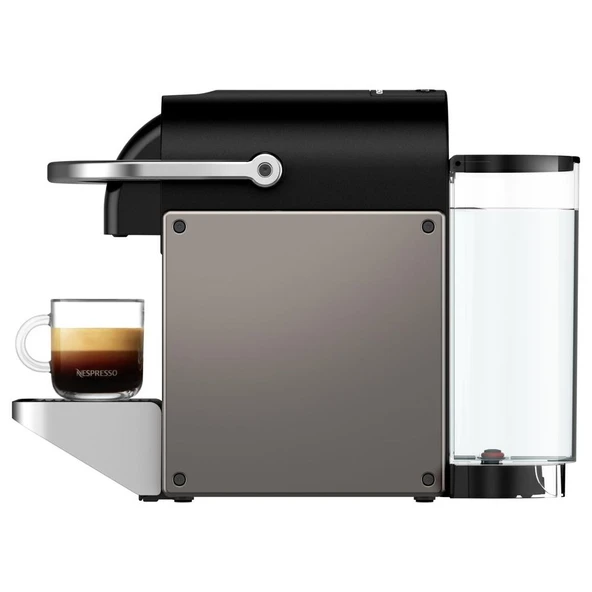 Nespresso Pixie Kapsüllü Kahve Makinesi Titan - Resim 3