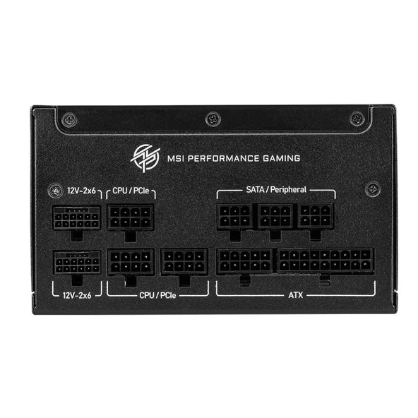 MSI MPG A1000GS PCIE5 1000W 80 PLUS GOLD Full Modüler GÜÇ KAYNAĞI ürün görseli 1
