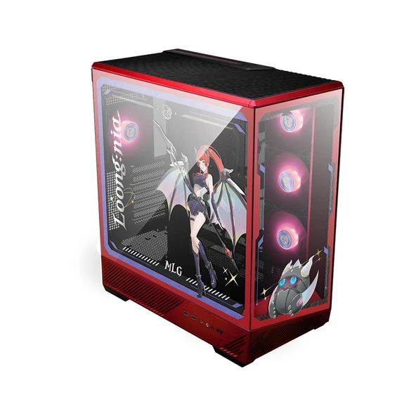 MSI MAG PANO 130R MLG EDITION 4x120mm ARGB FANLI ATX GAMING KASA ürün görseli 1