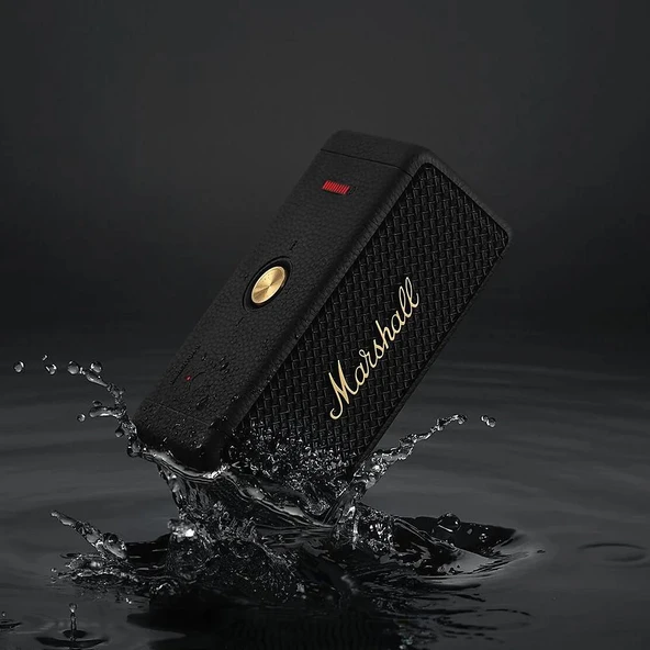 MARSHALL EMBERTON II BLUETOOTH HOPARLÖR BLACK&BRASS - Resim 5