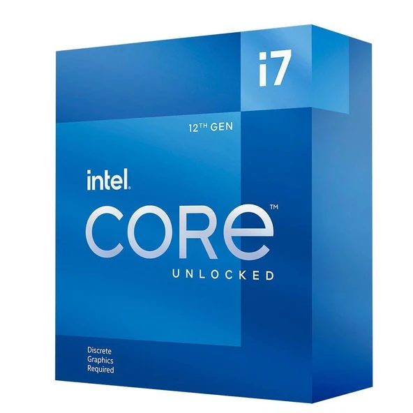 Intel Core i7 12700KF Soket 1700 12. Nesil 2.70GHz 25MB Önbellek 10nm İşlemci ürün görseli 1