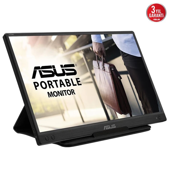 ASUS 15,6" MB166C 5Ms 60Hz FULL HD IPS TASINABILIR MONITOR ürün görseli 1