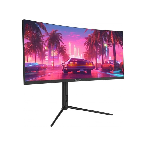 RAMPAGE 30" RAIDEN RA30R200C 1Ms 200Hz WFHD AUO VA CURVED GAMING MONITOR ürün görseli 1