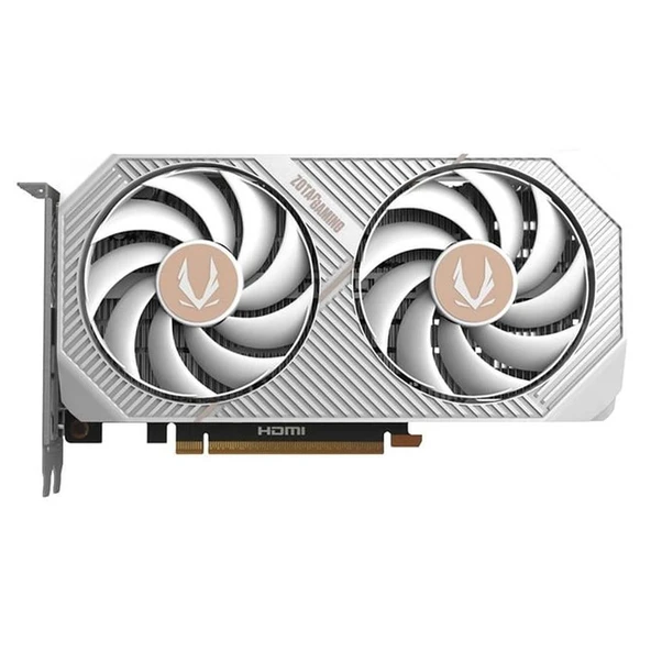 ZOTAC GeForce RTX 5060 GAMING TWIN EDGE OC WHITE 8GB GDDR7 128Bit DLSS 4 Ekran Kartı ürün görseli 1