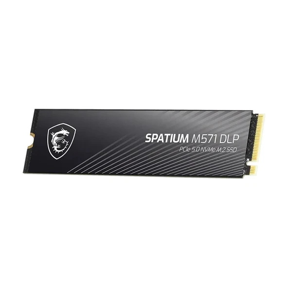 MSI 2TB SPATIUM M571 DLP PCIE 5.0 NVME M.2 SSD (14500MB Okuma / 11000MB Yazma) ürün görseli 1