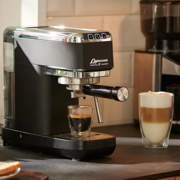 Tchibo Lapressa Manuel Espresso Makinesi (Siyah) - Resim 4
