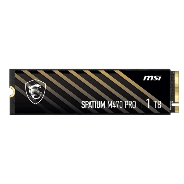 MSI SPATIUM M470 PRO PCIE 4.0 NVME M.2 1TB (6000MB Okuma / 4500MB Yazma) ürün görseli 1