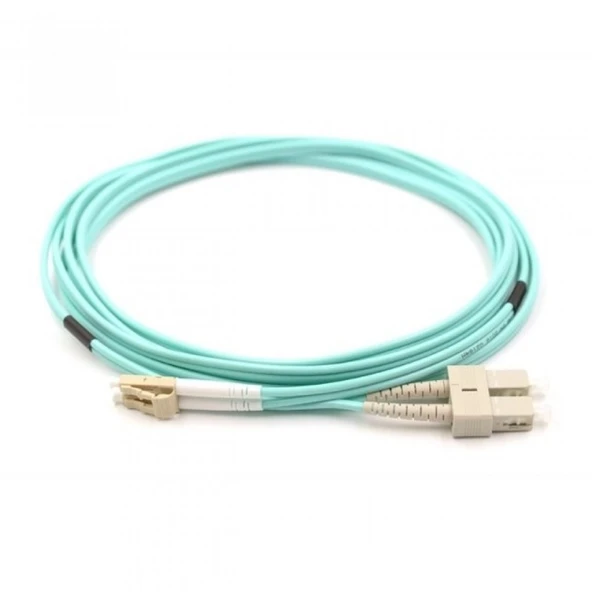 BIFO 1m MM SC-LC 50/125µ LSZH Duplex OM3 (10Gbps) Fiber Optik Patch Kablo ürün görseli 1