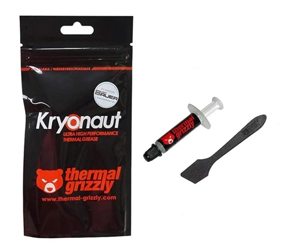 Thermal Grizzly Kryonaut 1gr 12.5W Yüksek Performanslı Termal Macun ürün görseli 1