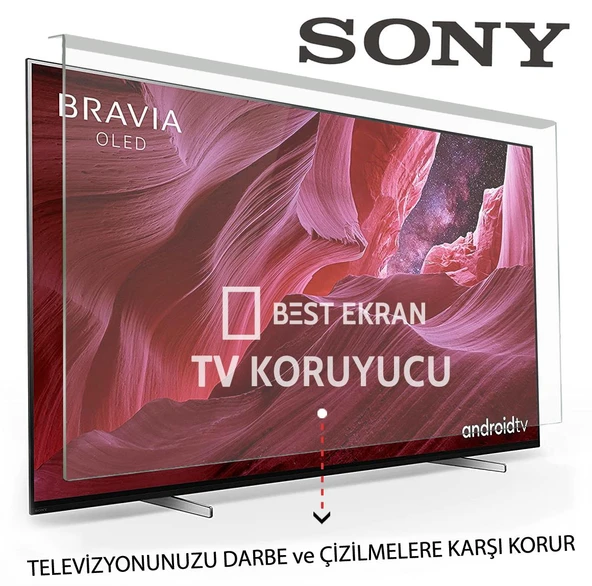 Sony 75" inç Tv Ekran Koruyucu - Resim 2