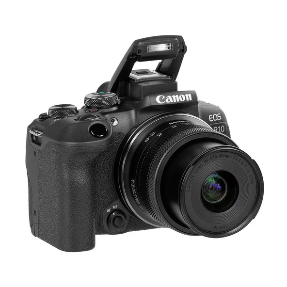 Canon Eos R10 RF-S 18-45 IS STM Aynasız APS-C Fotoğraf Makinesi ürün görseli 1