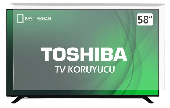 TOSHIBA 58QA4263DT TV EKRAN KORUYUCU - Toshiba 58" inç 146cm 147 Ekran Koruyucu ürün görseli 1