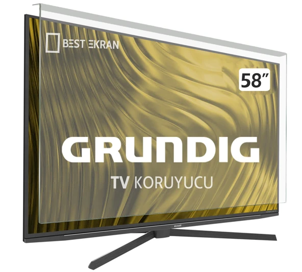 Grundig 58" inç 146 Ekran Tv Ekran Koruyucu Paneli ürün görseli 1
