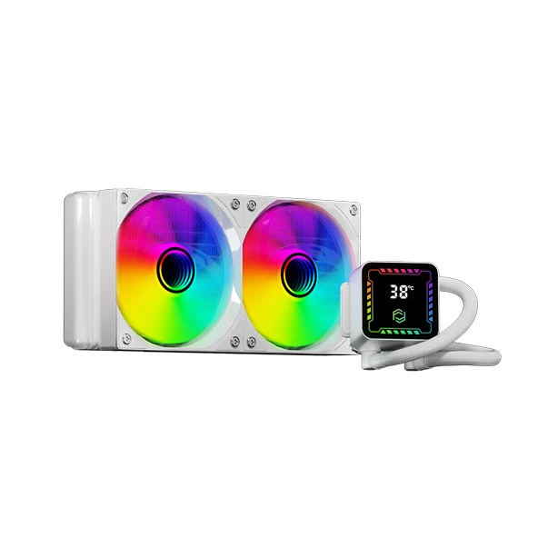 FRISBY 240mm 2FCL-240W ARGB 240 AM5-1851p Sıvı Soğutmalı İşlemci Fanı ürün görseli 1