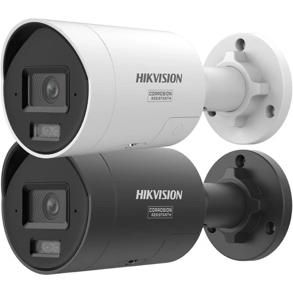 HIKVISION 4MP Bullet 2.8mm ColorVu IP Kamera Akıllı Hibrit Işıklı DS-2CD2047G3-LI2UY/SL ürün görseli 1