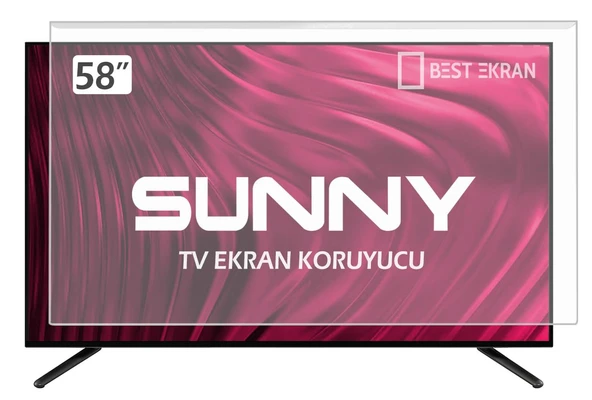 SUNNY SN58LEDJ203 TV EKRAN KORUYUCU - Sunny 58" inç Tv Ekran Koruyucu ürün görseli 1